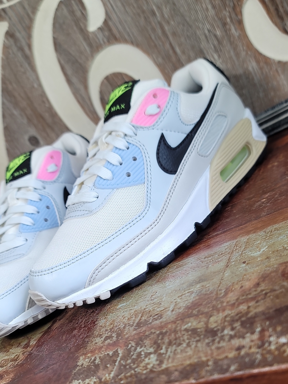 🔥Nike Air Max 90 'Multi-Color Pastel' 🔥 Wmns 6.5 Great Cond! Fast Shipping - Picture 9 of 16